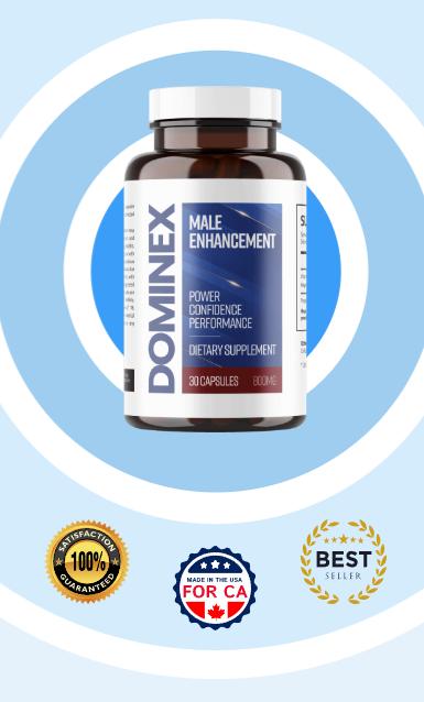 alt="Dominex, complément alimentaire pour soutenir la vitalité, l’énergie et le bien-être masculin"